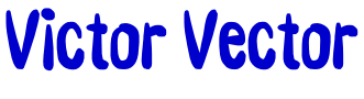 Victor Vector шрифт